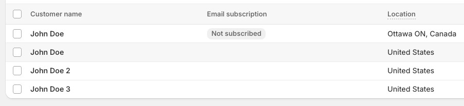 Multiple customer accounts using similar information