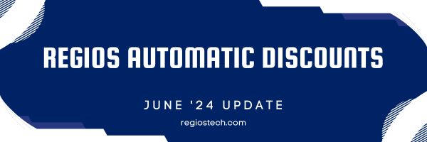 Regios Automatic Discounts June '24 update